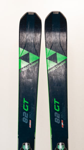 Used 2021 Fischer RC One 82 GT Skis With Bindings, Size: 180 (241069)