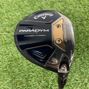 Used Men's Callaway Paradym Fairway Wood Right Handed Regular Flex 3 Wood