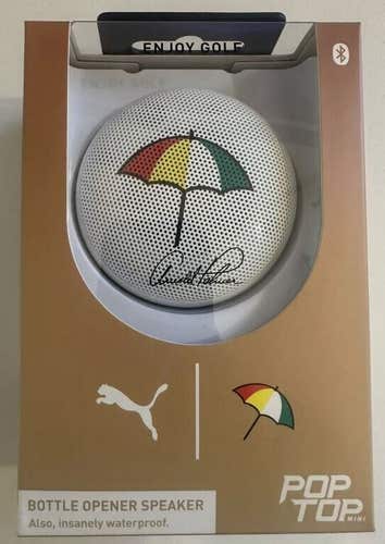 Puma Limited Edition Golf Speaker Arnold Palmer Pop Top Mini Bluetooth White USA
