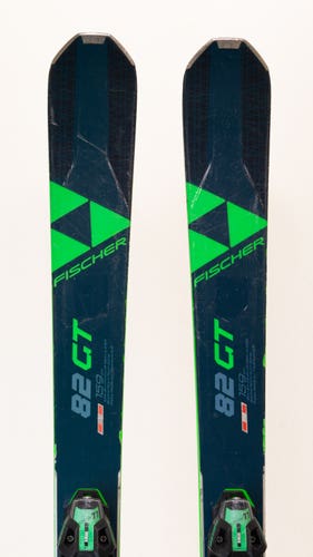 Used 2021 Fischer RC One 82 GT Skis With Bindings, Size: 159 (241064)