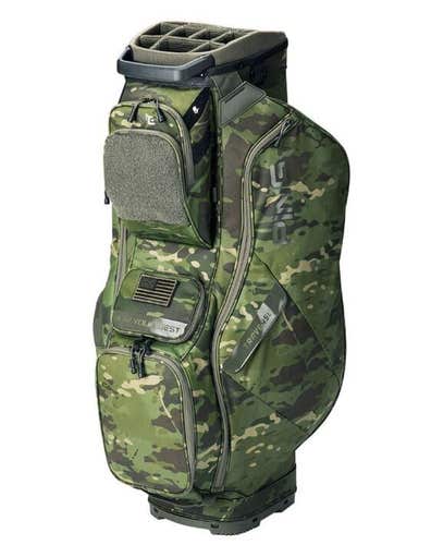 PING Traverse 214 Golf Cart Bag 14-Way Divider Multicam Tropic Camo NWT #96396