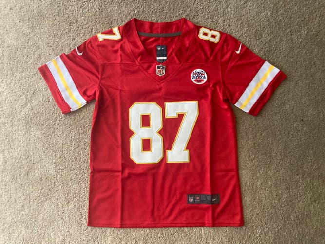 NEW - Youth Stitched Nike NFL Jersey - Travis Kelce - Chiefs - Sizes L-XL