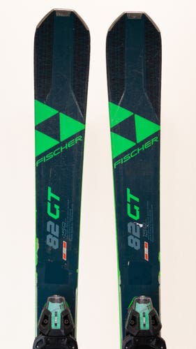 Used 2021 Fischer RC One 82 GT Skis With Bindings, Size: 159 (241063)