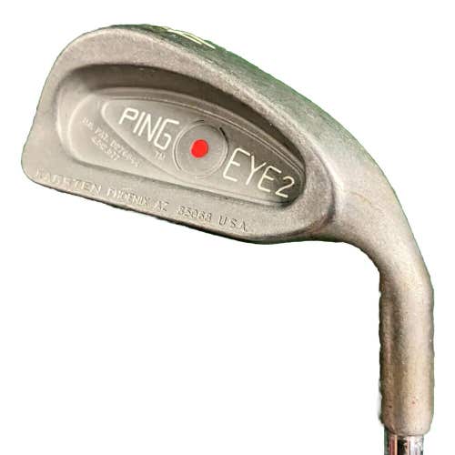 Ping Eye2 4 Iron Red Dot 1* Flat RH Men's KT-M Stiff Steel 38.5" Nice DylaGrip