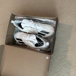 White New Men's Low Top Adizero