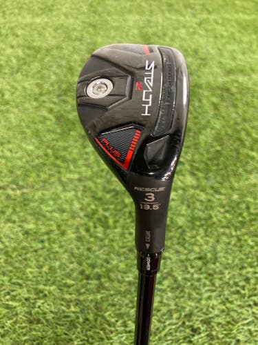 Used Men's TaylorMade Stealth 2 Plus Hybrid Right Handed Stiff Flex 3H