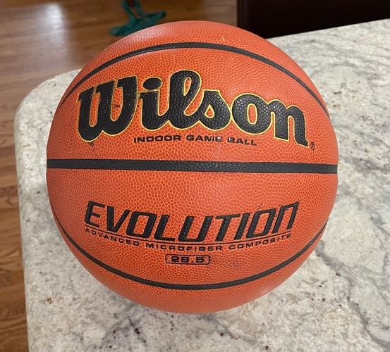 Men's Wilson Evolution Indoor Basketball Size 6 28.5