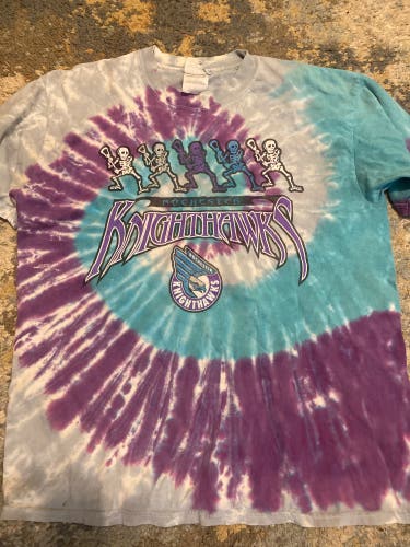 Rochester Knighthawks tie dye shirt