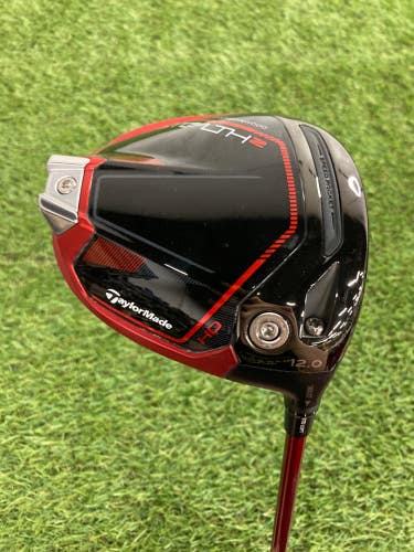 Used Men's TaylorMade Stealth 2 HD Driver Right Handed Senior Flex 12 Loft