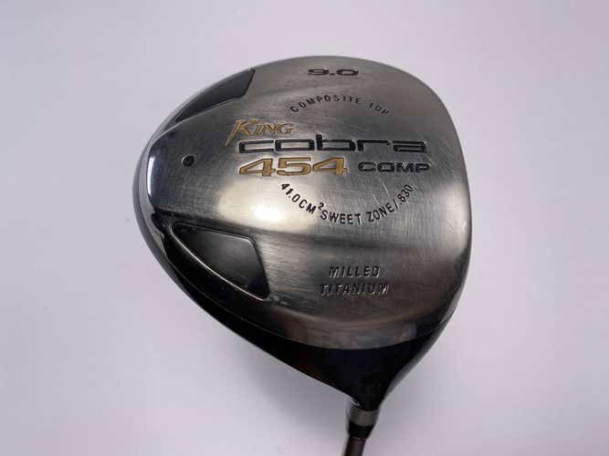 Cobra 454 Composite Driver 9* Mitsubishi Rayon SL-45 Stiff Graphite Mens RH