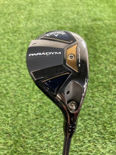 Used Men's Callaway Paradym Hybrid Right Handed Stiff Flex 3H