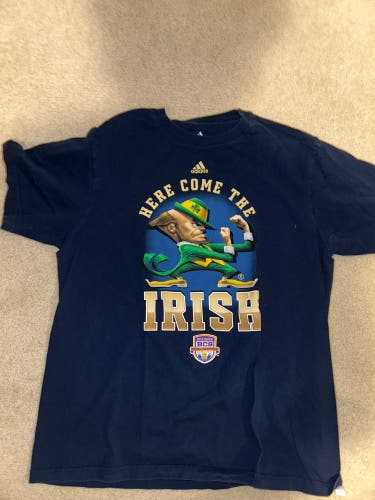 Fighting Irish adidas shirt