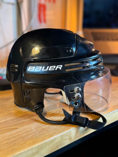 Bauer 4500 Helmet Small Black With Visor