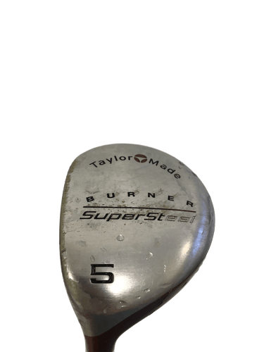 Used Taylormade Burner Supersteel 5 Wood Regular Flex Graphite Shaft Fairway Woods