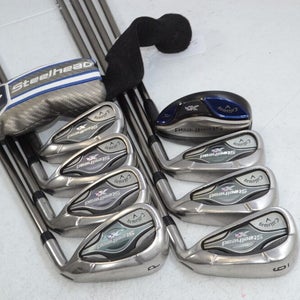 Callaway Steelhead XR 3H, 4-PW Iron Set RH Regular Flex Recoil Graphite # 175325