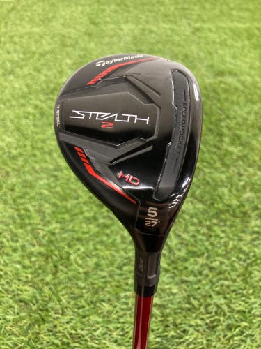Used Men's TaylorMade Stealth 2 HD Hybrid Right Handed Senior Flex 5H