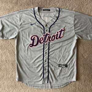 NEW - Mens Stitched Nike MLB Jerseys - Cabrera & Baez - Detroit Tiger - XL