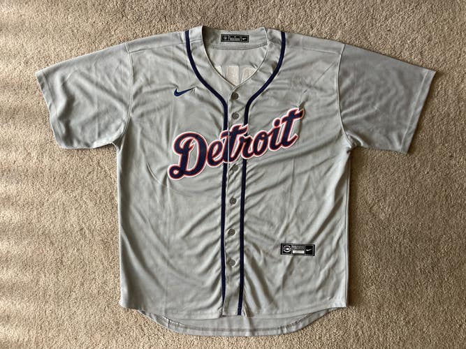 NEW - Mens Stitched Nike MLB Jerseys - Cabrera & Baez - Detroit Tiger - XL