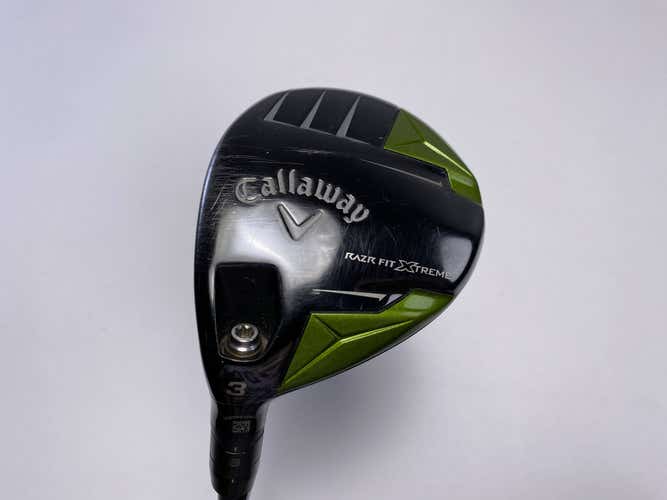 Callaway Razr Fit Xtreme 3 Fairway Wood 15* Aldila Trinity 75g Stiff Graphite LH