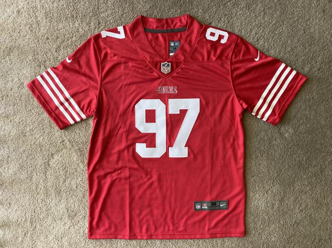 NEW - Mens Stitched Nike NFL Jersey - Nick Bosa - 49ers - Size M