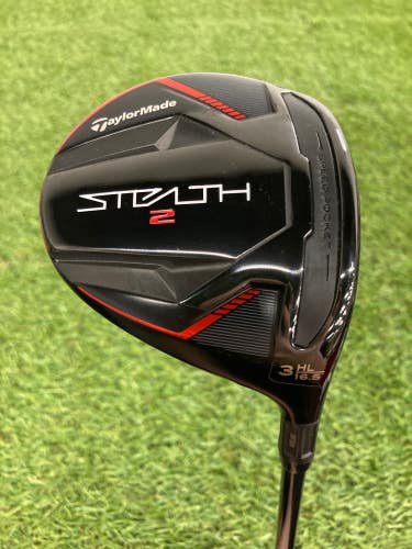 Used Men's TaylorMade Stealth 2 Fairway Wood Right Handed Senior Flex 3 Wood HL