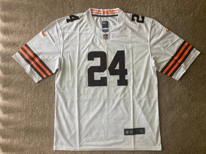 NEW - Men's Stitched Nike NFL Jersey - Nick Chubb - Browns - S-3XL - White