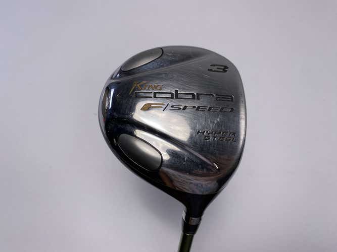 Cobra F Speed 3 Fairway Wood 15* Aldila NV-F Stiff Graphite Mens RH Midsize Grip