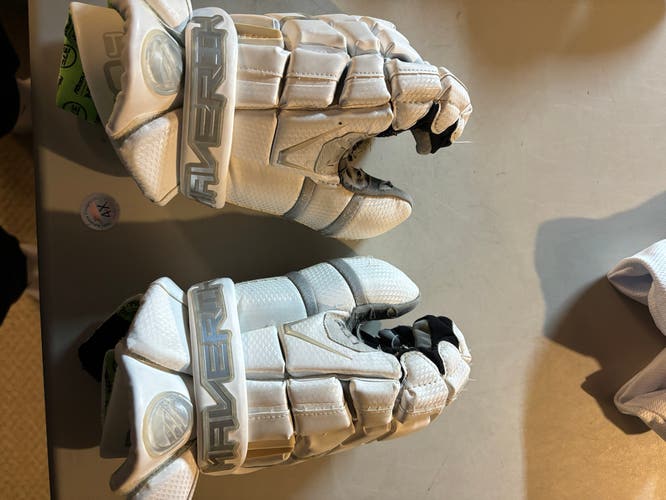 Used Goalie Maverik Large M4 Lacrosse Gloves