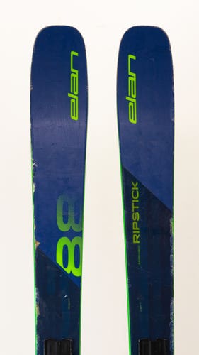 Used 2020 Elan Ripstick 88 Skis With Bindings, Size: 172 (241047)
