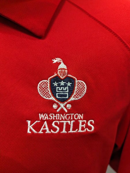 Washington Kastles Nike Staff Polo S Red WTT