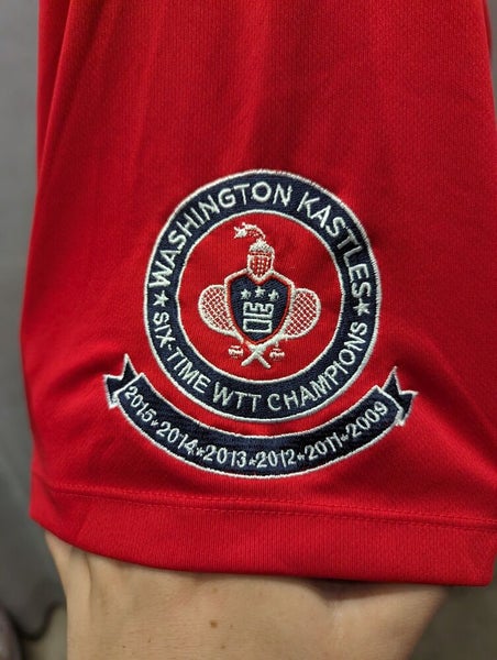Washington Kastles Nike Staff Polo S Red WTT