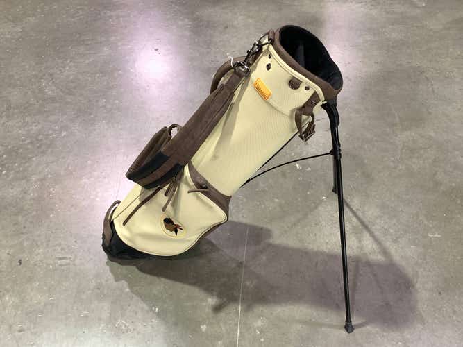 Stitch SL1 Seminole Golf Club Stand Bag Brown 2-Way Divide Single Strap Golf Bag