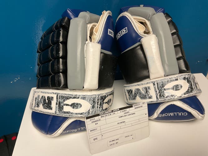 TAMPA BAY LIGHTNING-  CCM - Jason CULLIMORE   Team Issued - Pro Stock GLOVES