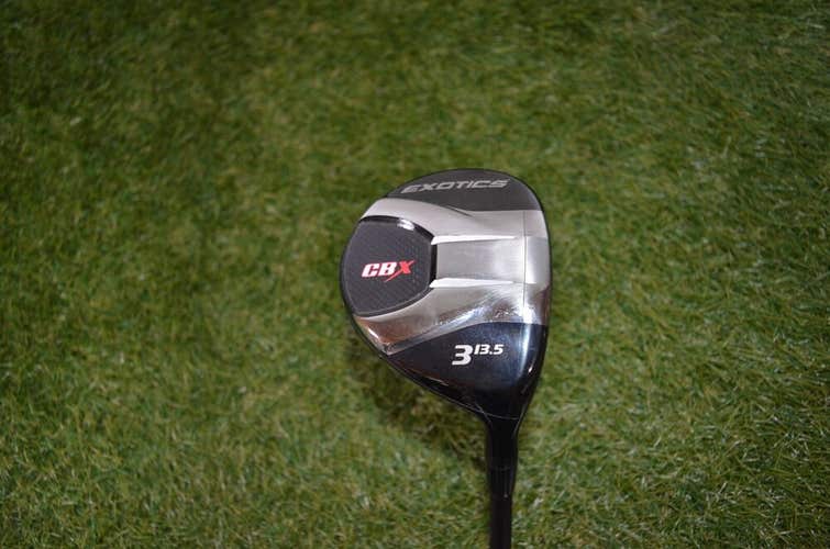 Tour Edge	Exotics CBX	3 13.5* Fairway Wood	RH	43"	Graphite	Stiff	Lamkin