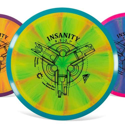 New Axiom Cosmic Neutron Insanity Disc Golf Driver Various Colors