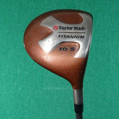 TaylorMade Titanium Bubble 10.5 Driver Factory S-90 Plus Graphite Stiff