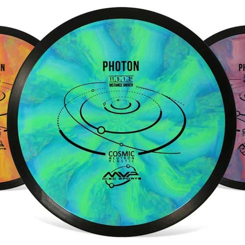 New Mvp Cosmic Neutron Photon Disc Golf Driver Various Colors