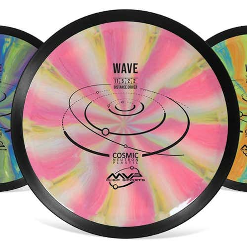 New Mvp Cosmic Neutron Wave Disc Golf Driver Various Colors