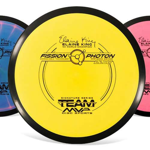 New Mvp Fission Photon 70-75 Disc Golf Driver Various Colors