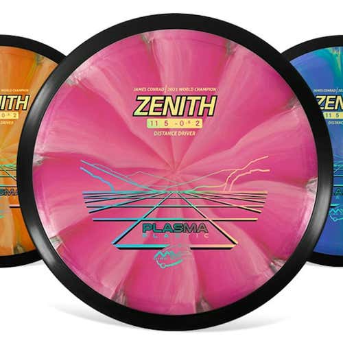 New Mvp Plasma Zenith Disc Golf Driver Various Colors