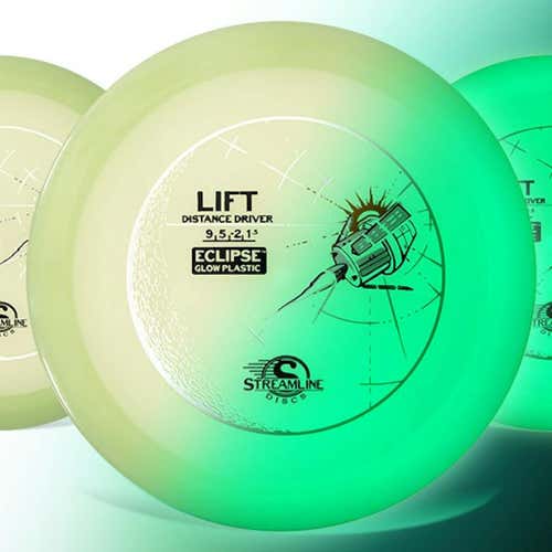 New Streamline Eclipse Lift Disc Golf Driver Various Colors