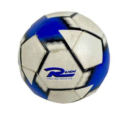 Used Bounce Rush Kansas Soccer Club Soccer Ball Size 4