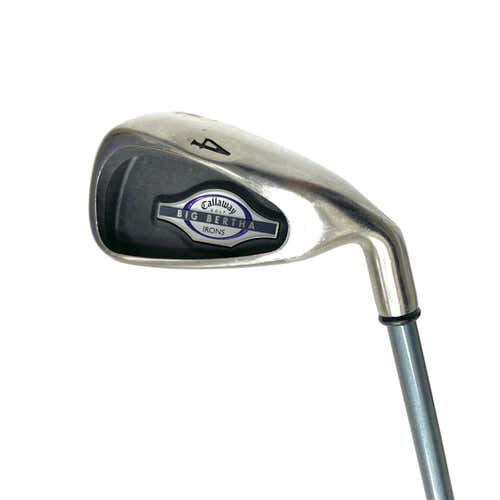 Used Callaway Big Bertha 1996 Women's Right 4 Iron Ladies Flex Graphite Shaft