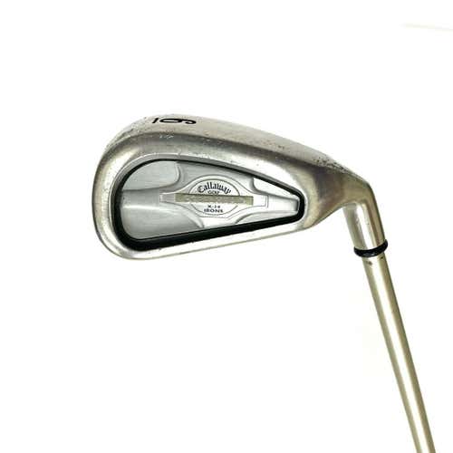 Used Callaway Steelhead X-14 Women's Right 6 Iron Ladies Flex Graphite Shaft