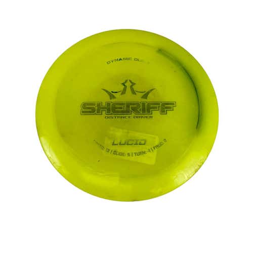 Used Dynamic Discs Lucid Sheriff Disc Golf Driver