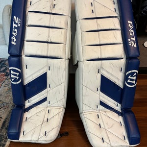 Used 31" Warrior Ritual GT2 Classic Goalie Leg Pads