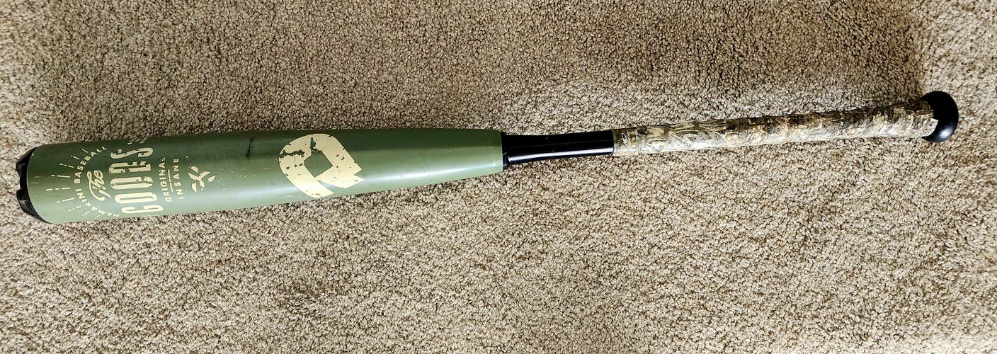 Used 2021 DeMarini The Goods BBCOR Certified Bat (-3) Alloy 28 oz 31"