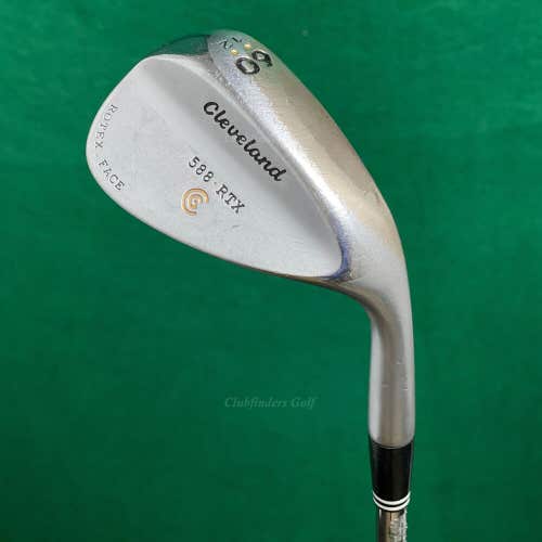 Cleveland 588 RTX Rotex Face Chrome 60-12 60° Lob Wedge Dynamic Gold Steel