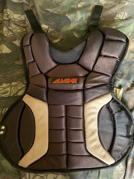 Used All Star LG912PS Catchers Leg Guards And Chest Protector