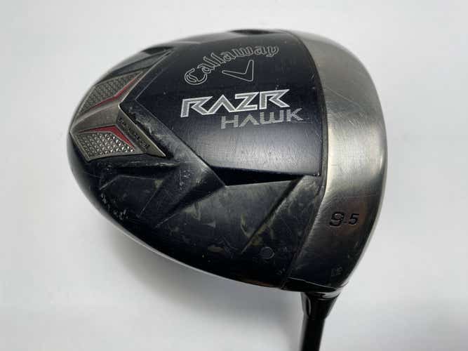 Callaway Razrhawk Driver 9.5* Aldila RIP 60g Stiff Graphite Mens RH Midsize Grip